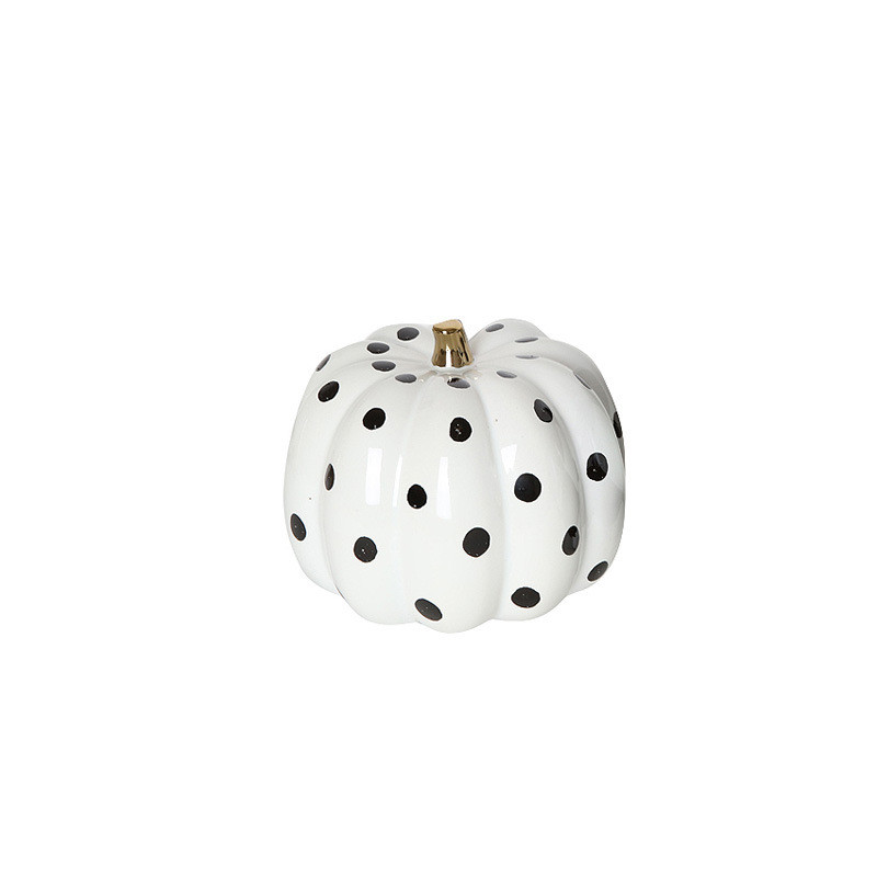 Plating Decal Ceramic Pumpkin Modern American Hotel Model Room Home Decoration