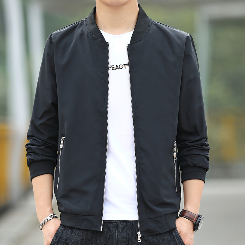 Youth Korean Style Stand-collar Casual Men's Jacket