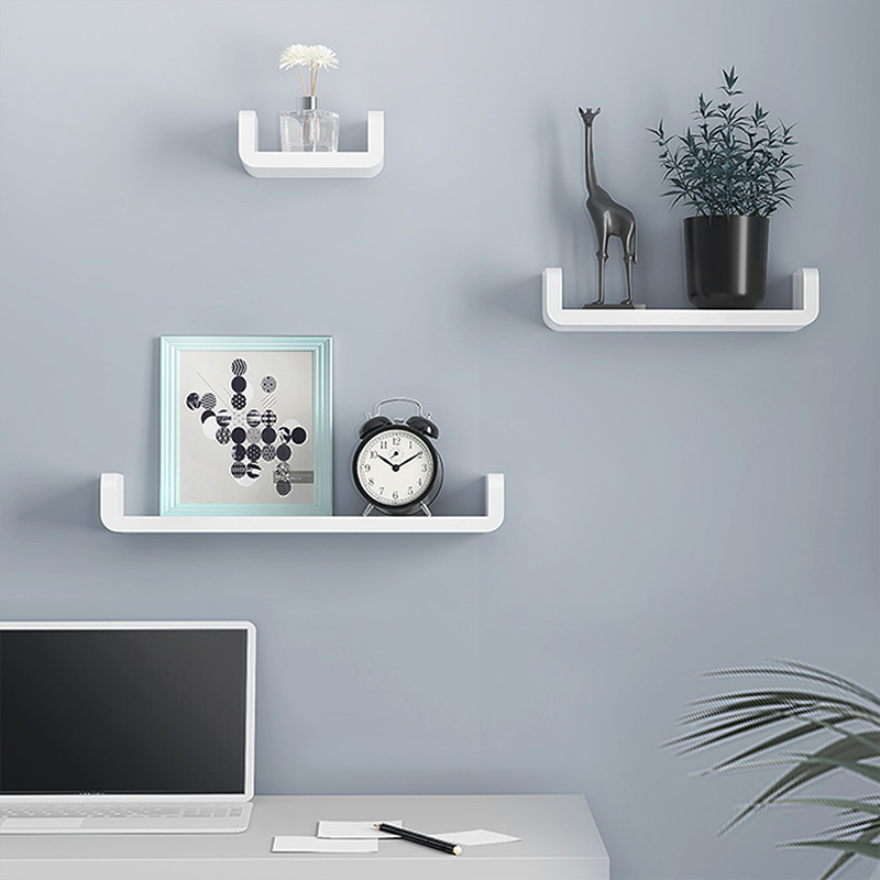  Punch-free Bathroom Shelf Toilet Wall Hanger