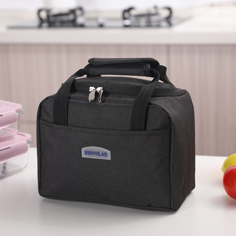 Large capacity Waterproof Cold Preservation Outdoor Picnic Bag Black - Shop at LoveMi