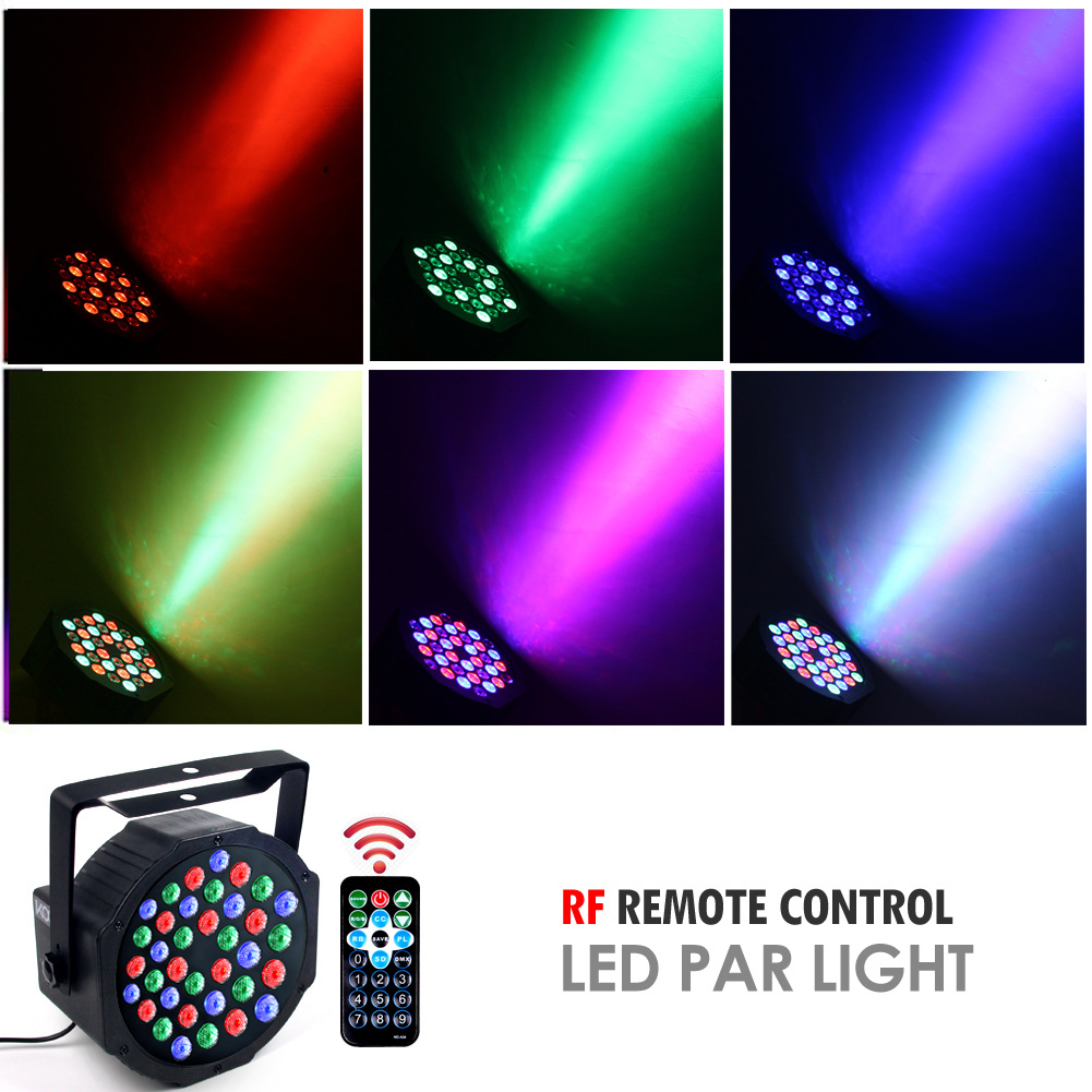 Title 1, 36pcs LED Full Color Par Light Stage Projectio...