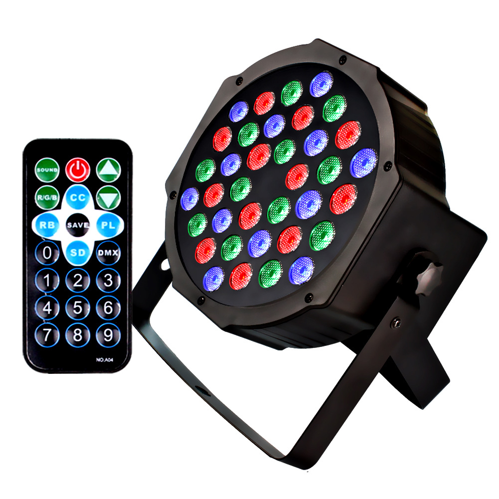 Title 5, 36pcs LED Full Color Par Light Stage Projectio...