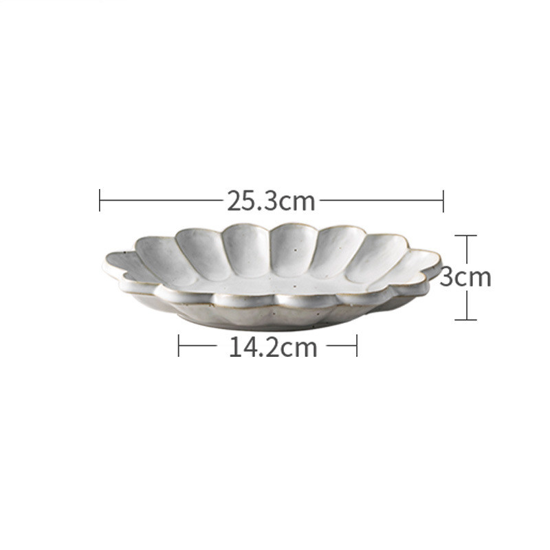 Title 7, Home Ceramic Bowl Creative Fish Plate Ceramic P...