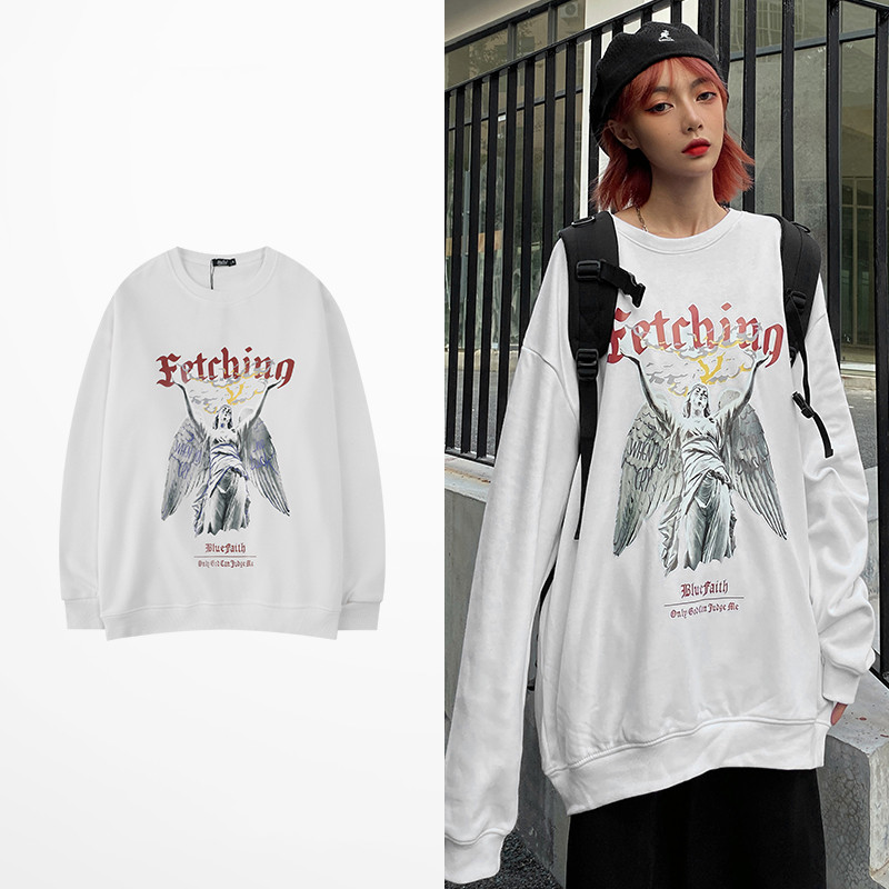 Autumn Super Fire Couple Autumn And Winter Graffiti Hoodie Jacket