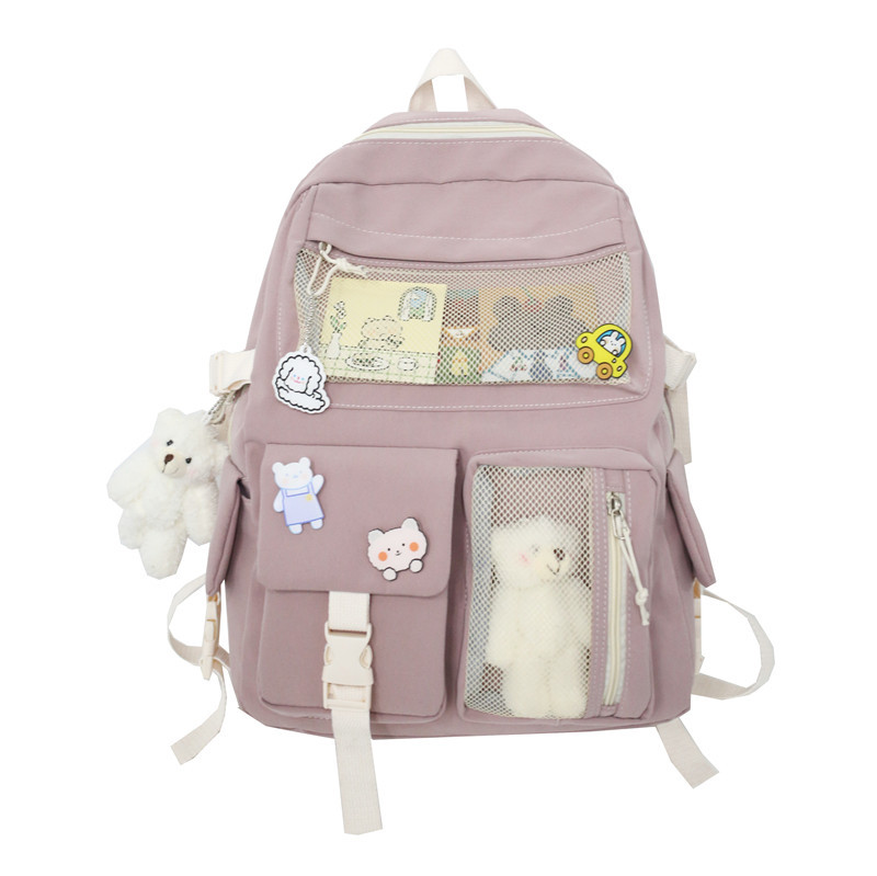 Title 11, Large Capacity Multi-pocket School Bag Perfect ...