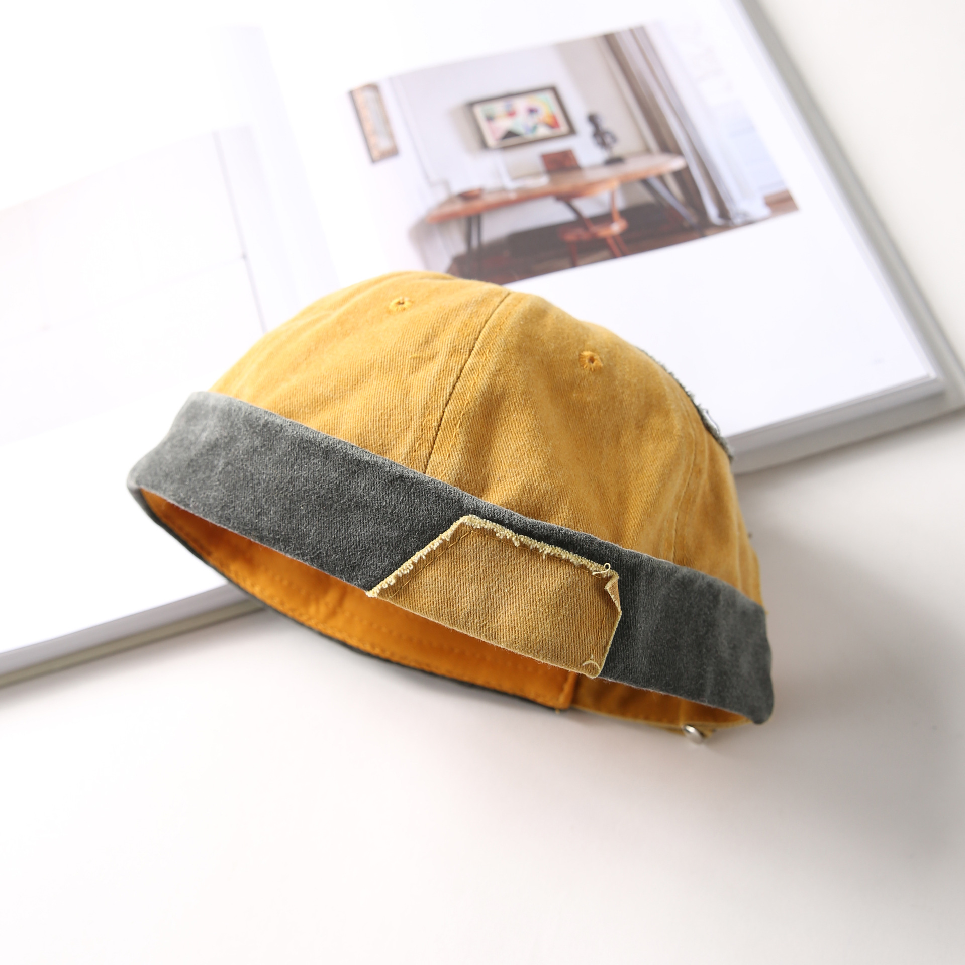 Men's And Women's Dome Melon Hats — foto 3