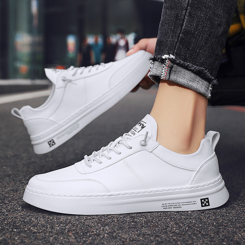 Title 3, Trendy shoes all-match Korean style white shoes...