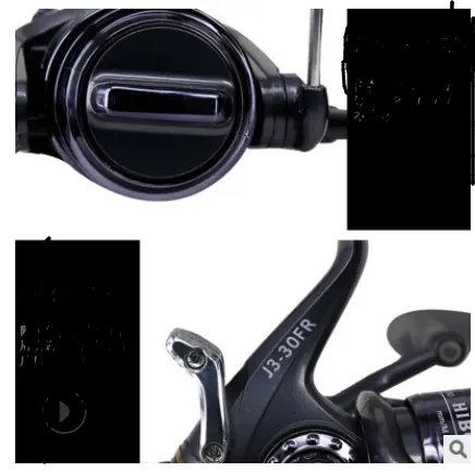 Front and Rear Brake Carp Wheel Spinning Type Fishing