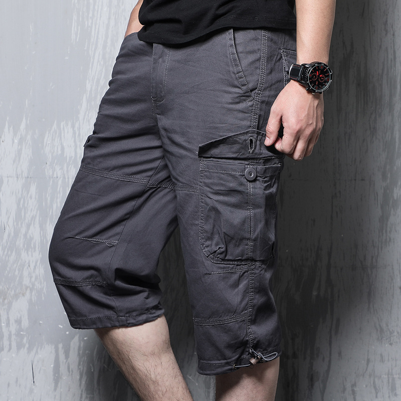 Summer Cotton Men's Loose Casual Shorts