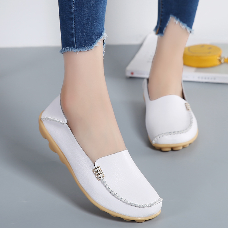 Title 1, Leather Soft Sole Non-Slip Women