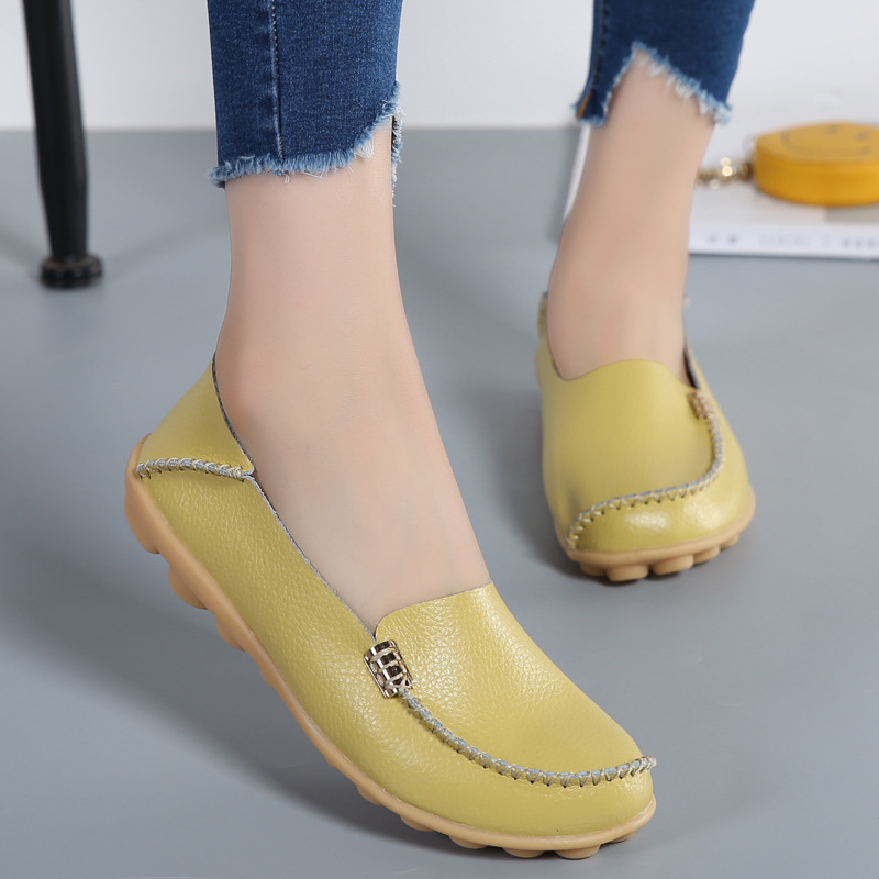 Title 2, Leather Soft Sole Non-Slip Women