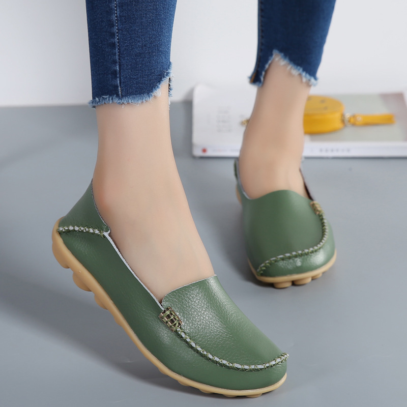 Title 4, Leather Soft Sole Non-Slip Women