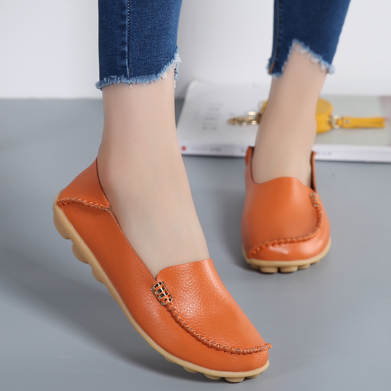 Title 5, Leather Soft Sole Non-Slip Women