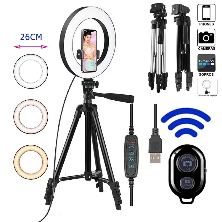 Compatible with Apple, LED Selfie Photography Ring