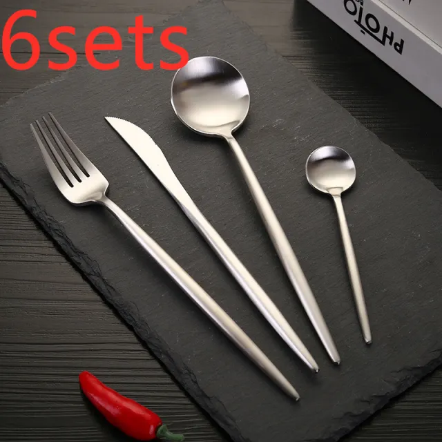 Stainless Steel Knife And Fork Set Silver - Shop at LoveMi