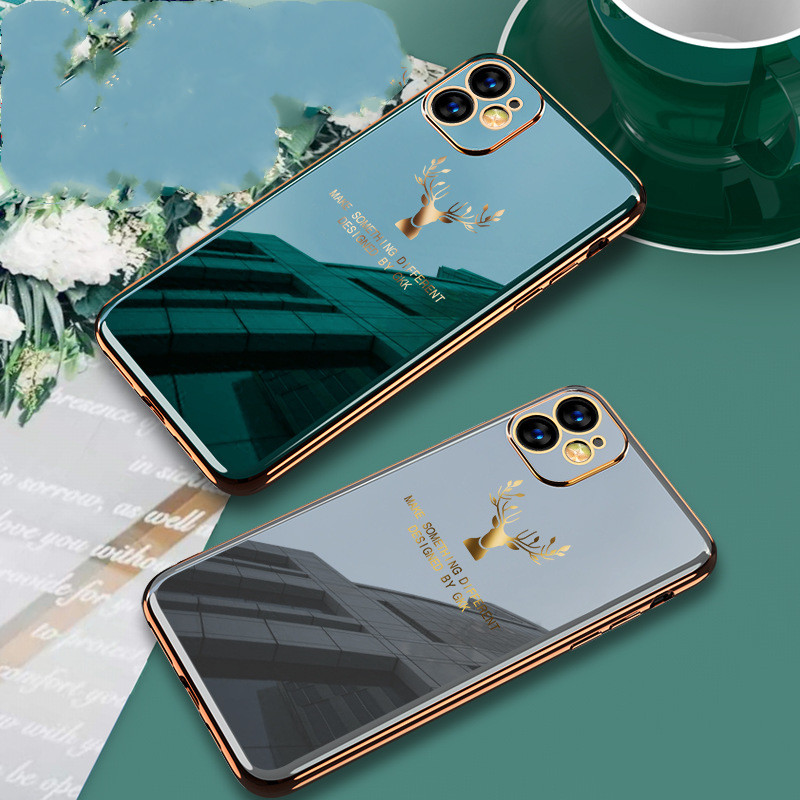 Funda ultra delgada pareja protección silicona