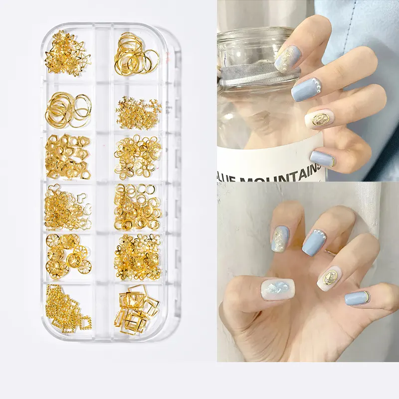 Pearl Butterfly Nail Patch Art Jewelry Set