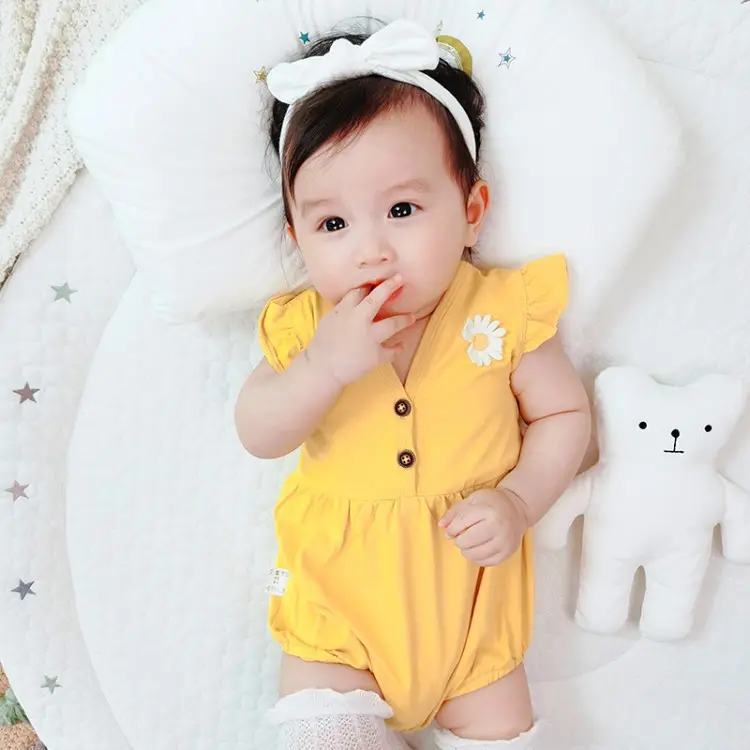 Newborn Baby One-piece Girl Summer Style