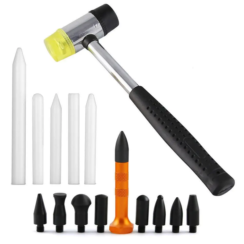 Auto Sheet Metal Repair Tool Hammer Rubber Depression