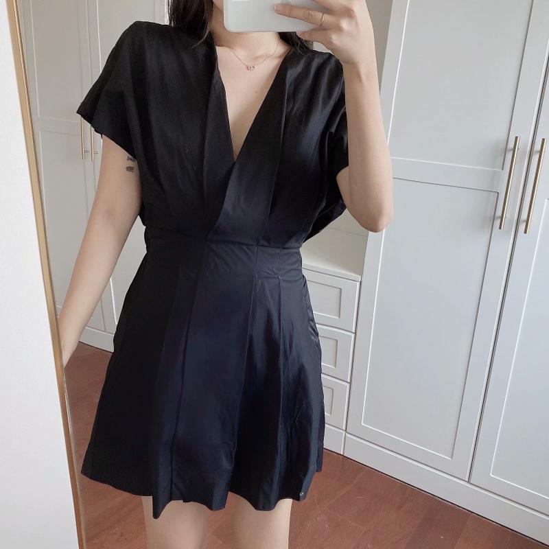 European And American Style New Women's Poplin Dress