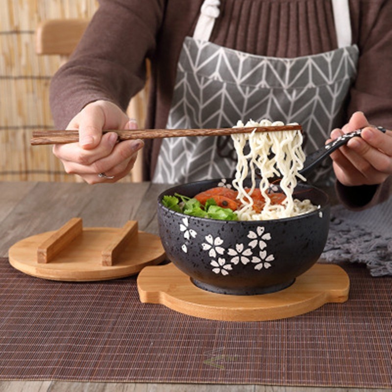 Japanese Bowl Instant Noodles Tableware Dining Room Tablewar