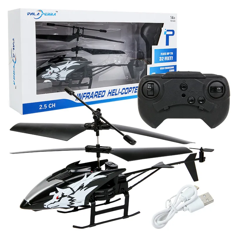 Two-way Remote Control Helicopter Model Toy – image 2