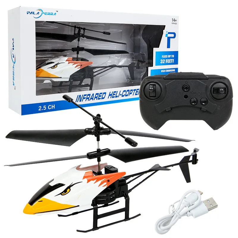 Two-way Remote Control Helicopter Model Toy – image 6
