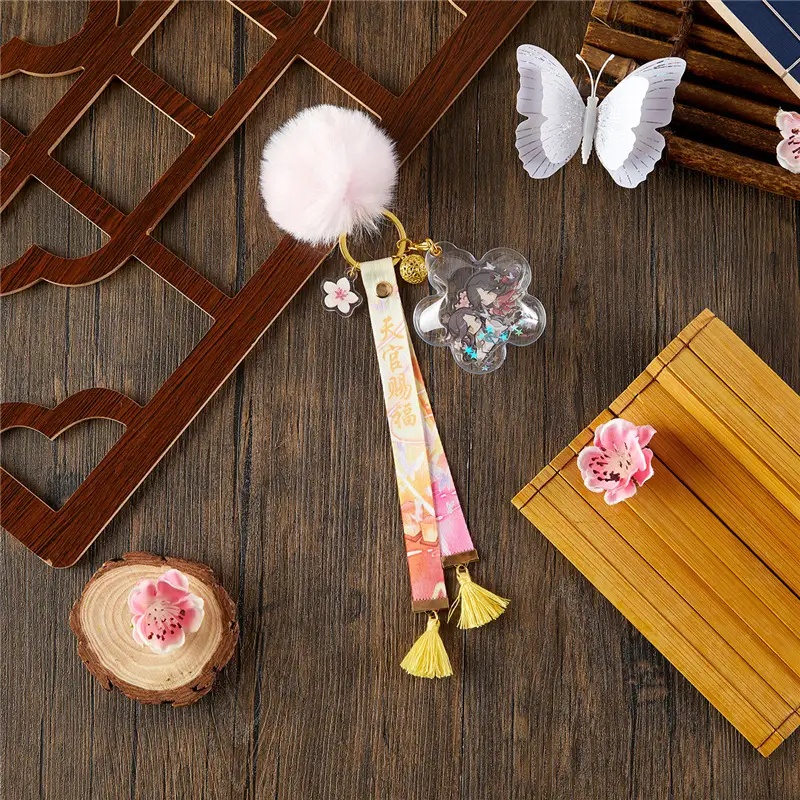 Animated Surrounding Inflatable Flower Pendant