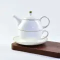 Creative Ceramic Coffee Cup And Saucer Set
