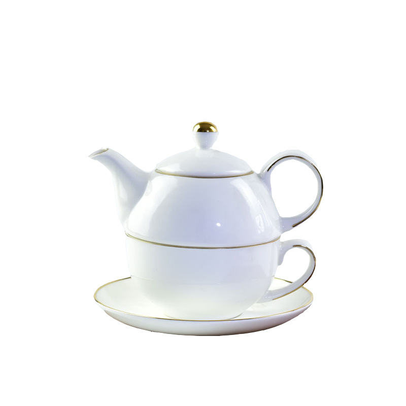 Creative Ceramic Coffee Cup And Saucer Set