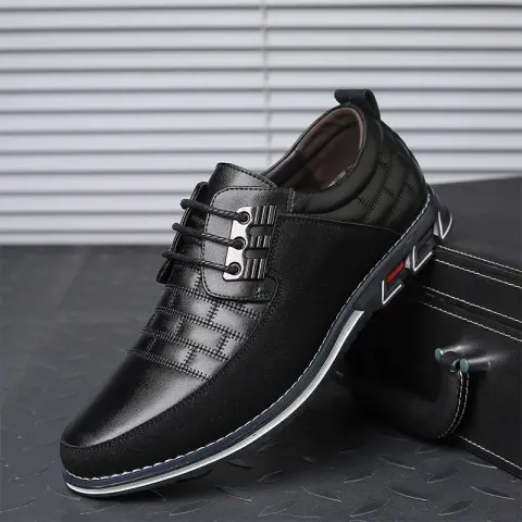 Casual Leather Shoes Men's British