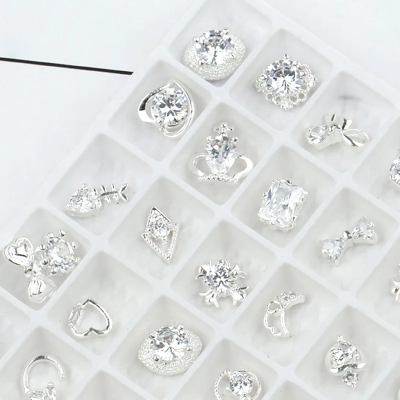 Nail Art Diamond Jewelry Super Flash Mixed Set Luxury