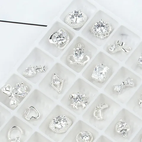 Nail Art Diamond Jewelry Super Flash Mixed Set Luxury