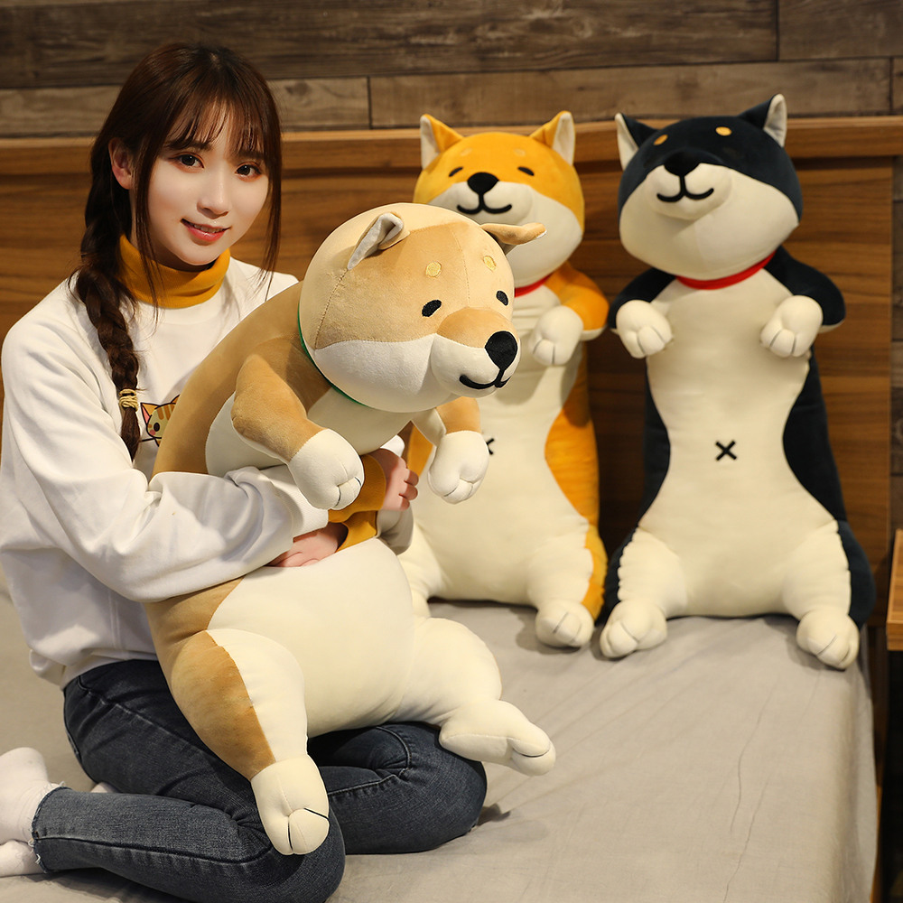 Lying Cat Lying Dog Doll Two-dimensional Pillow