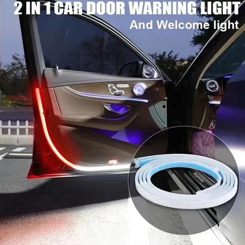Car Door Streamer Light LED Flowing Water Light Guide Strip