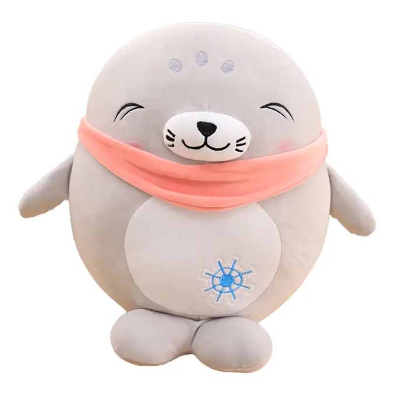 Creative Navy Seal Plush Toy Large Cartoon Baby Seal