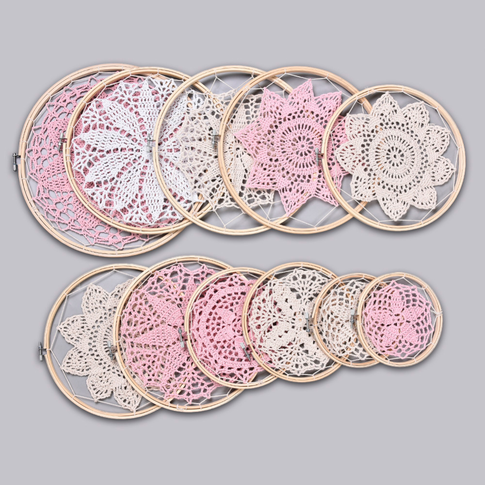 Cotton Tassel Wall Hanging Set, picture 5 of 5