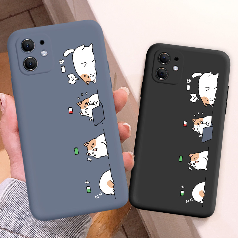 Compatible with Apple, Compatible with Apple , Cartoon Cat Iphone12 Mobile Phone Case - Image 5