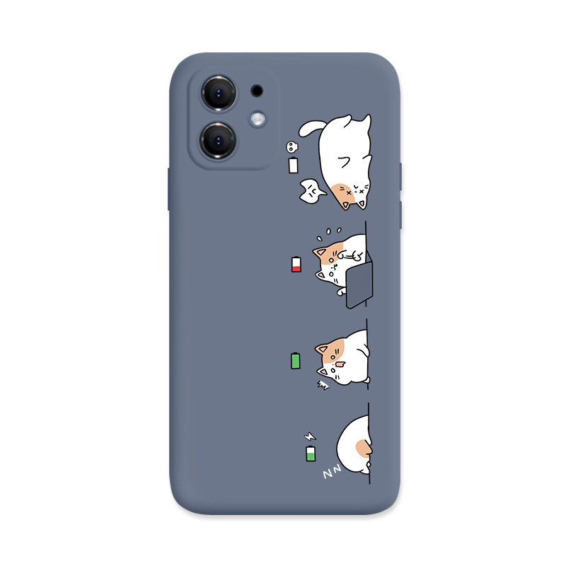 Compatible with Apple, Compatible with Apple , Cartoon Cat Iphone12 Mobile Phone Case - Image 4