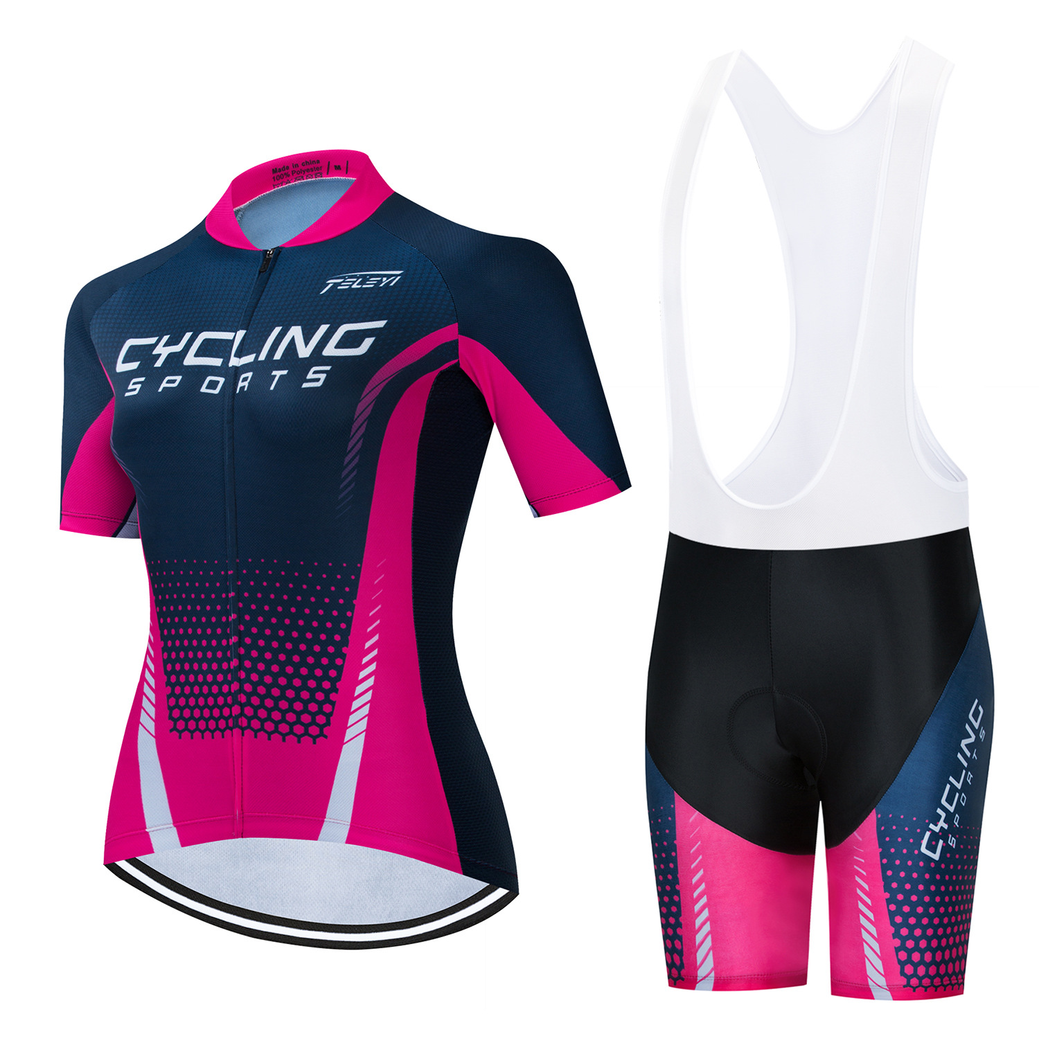 Summer Cycling Wear Short-sleeved Suit For Men And Women - Image 7