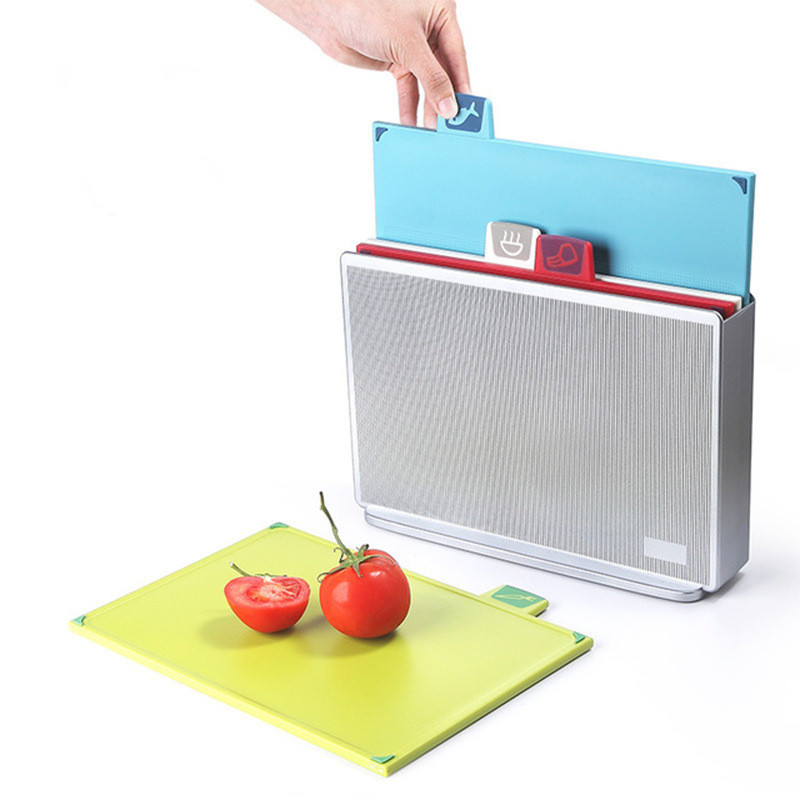 Raw And Cooked Food Classification Cutting Board Set