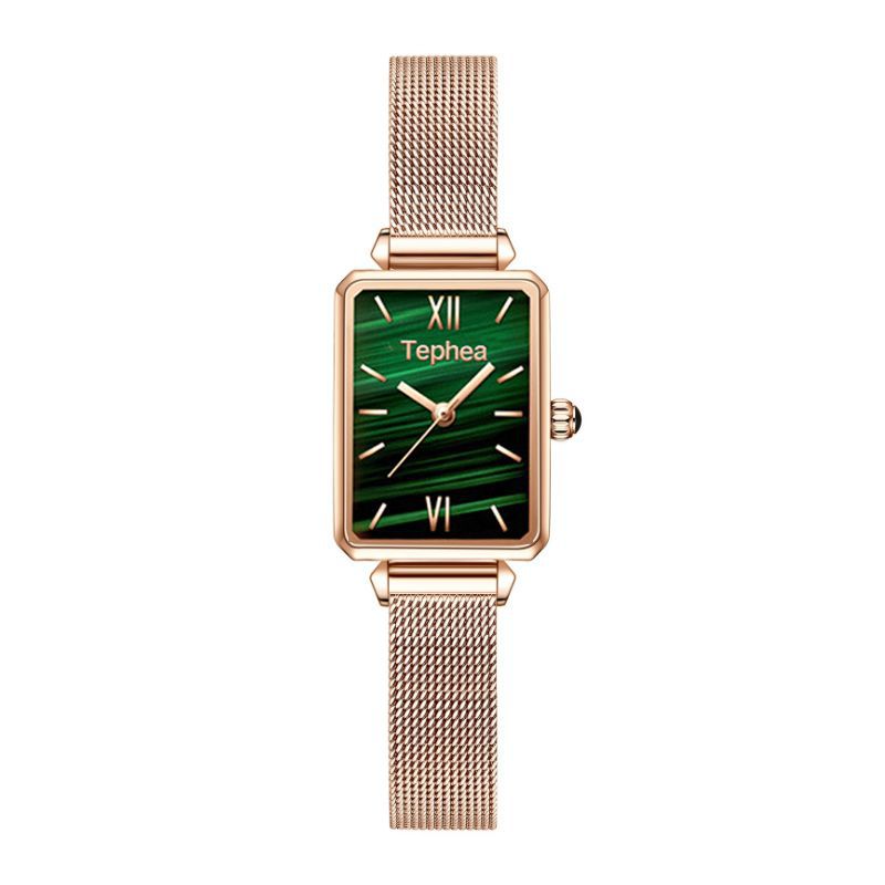 Simple Temperament Malachite Texture Dial