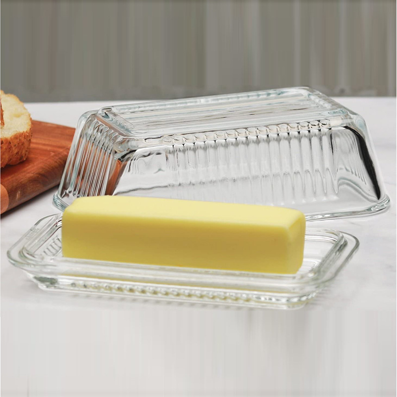 Title 3, Glass Rectangular Storage Box