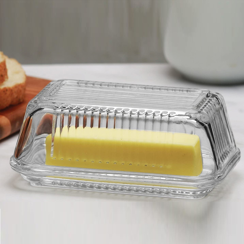 Glass Rectangular Storage Box