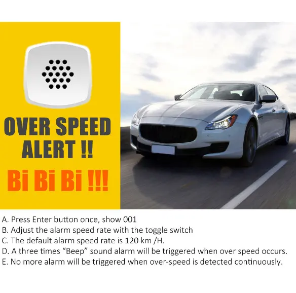 Car Head Up GPS Speedometer
