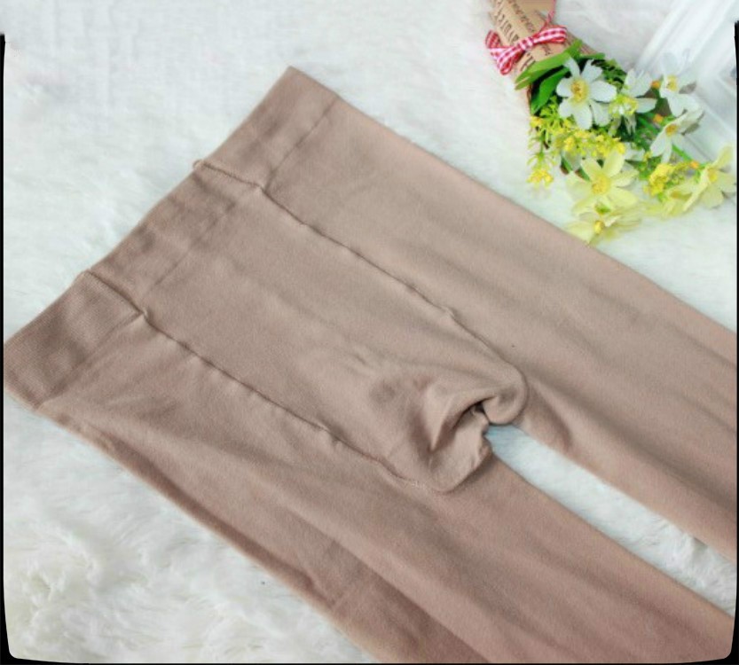 Velvet Anti-Hook And Durable Plus Crotch Translucent Pantyhose