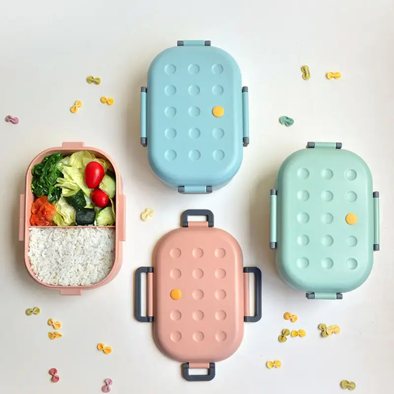 Fashion Creative Literary Plastic Lunch Box