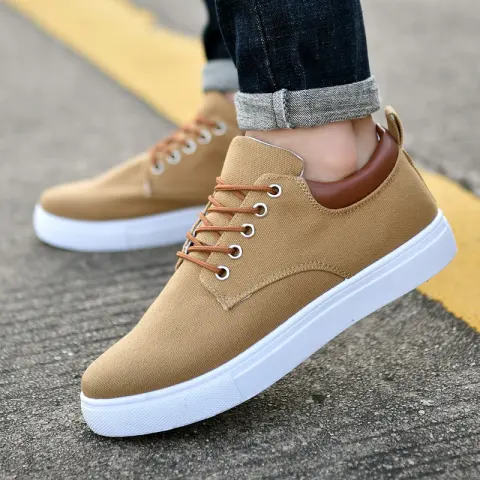 New Canvas Shoes Men Big Shoe 46 47 Man