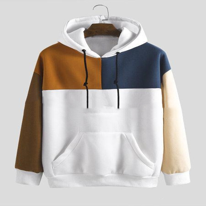 New Autumn And Winter Models Color Matching Hot Models Men's Sweaters
