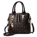 Women's Bag New Women's Bag Leisure Shoulder Bag Large Capacity PU Leather Handbag Cross Bag - Coffee